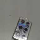 AGVEE 3+3 6 Pack for iPhone 17 6.3" Camera Lens Protector, Bling Diamond & Bling Glitter Metal Ring 9H Tempered HD Glass Camera Cover Film, Bling-Purple