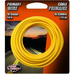 Southwire Outdoor Extension Cord, 50 Ft, 12 gauge 3 prong, Heavy Duty, SJTW Cord, Yellow, 2588 (24')