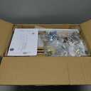 Bathroom Storage Cabinet,Small Corner Floor Cabinet with 2 Hook,Narrow Tall Toilet Paper Cabinet with Adjustable Shelves,Bathroom Organizer for Living Room,Small Spaces (Wave, Black-37''H)