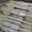 Handepo 100 Pack White Plastic Clipboards A4 Letter Size Bulk Clipboards