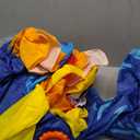 Inflatable Chicken Costume Kids Rooster Ride On Blow Up Halloween Costume For Girls Boys (7-10 Yrs)