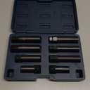 8 Piece Spline Lug Nut Socket Set, SAE & Metric Wheel Lock Removal Kit for Removing Spline and Hex Style Aftermarket Lug Nuts