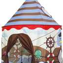 Play Tent for Kids Castle for Children Boys and Girls Viking Pattern Pop up Tent As