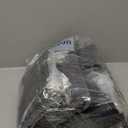 SWEMSTAR Chair Cushions - 15"*17" Kitchen Dining Chair Pads Foam Seat Cushion for Chairs Barstool Cushions Non Slip Seat Pad Set of 6 - Black