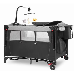 CIESMSI Baby Bedside Bassinet w/Changing Table,5-in-1 Portable Playard Nursery Center Newborn to Toddler Pack n Play Cribs CIESMSI Baby Bedside Bassinet w/Changing Table,5-in-1 Portable Playard Nursery Center Newborn to Toddler Pack n Play Cribs