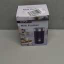 SIMPLETASTE Milk Frother, 4-in-1 Electric Milk Steamer, Automatic Warm and Cold Foam Maker and Milk Warmer for Latte, Cappuccinos, Macchiato (Blue)