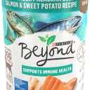 Purina Beyond Cod, Salmon and Sweet Potato Natural Ground Grain Free Wet Dog Food Pate - (Pack of 12) 13 oz. Cans. Best By Sept. 2026