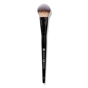 BK BEAUTY - NIKKI LA ROSE N17 MULTI-PRO FACE BRUSH  Dual-Sided Paddle Brush for Face Application, Liquid, Powder Blending - Bronzer, Contour, Blush, Foundation
