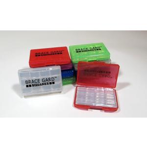 Brace Gard Squares - Dental Orthodontic Silicone Wax for Braces - Pack of 10