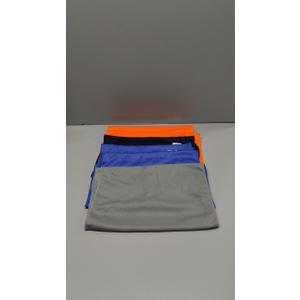 5 small dry towels, Mix Colors: green, blue, orange, navy blue