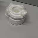 Gomakren Sugar Bowl with Lid and Spoon, Sugar Container Sugar Dish 10oz, Ceramic Sugar Jar for Coffee Bar, Kitchen, Countertop - Modern Farmhouse Kitchen Valentines Decor, White