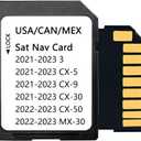 Latest Map Navigation SD Card TD2K-66-EZ1 Compatible with 2021-2023 3 / CX-5 / CX-9 / CX-30, 2023-2024 CX-50, 2022-2023 MX-30, USA/Canada/Mexico Maps