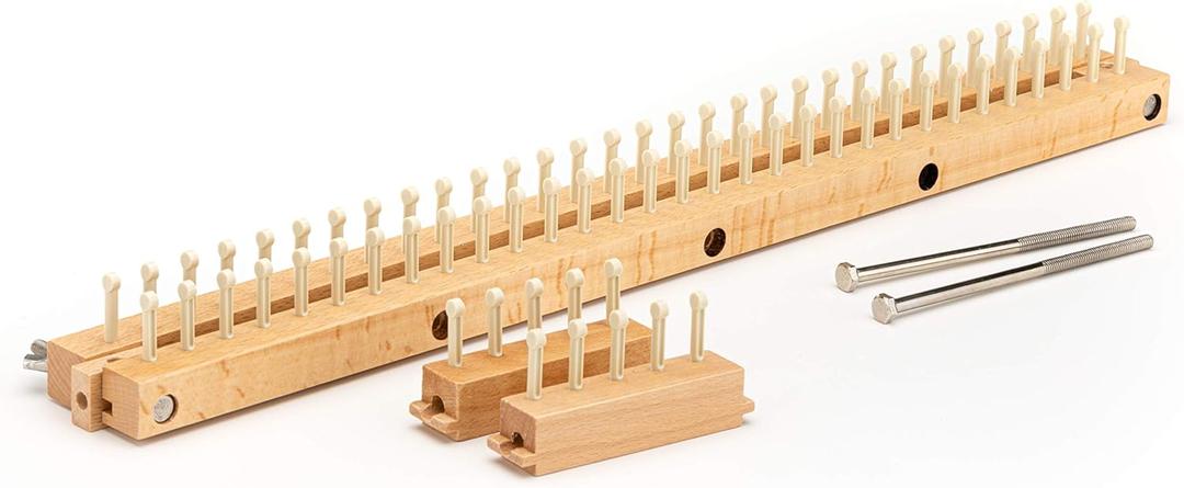 Authentic Knitting Board 5/8" Gauge Knitting Loom, solid hardwood