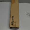 Master Lock Sliding Door Stopper and Door Security Bar, Adjustable for Hinged and Sliding Doors, Compact Enough to Travel for Hotel Security, White, 270EC