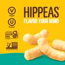 HIPPEAS Chickpea Puffs, Groovy White Cheddar, Gluten Free Snacks, Dairy Free, Vegan, 0.8oz, Pack of 18, 3g Protein, 2g Fiber, Crunchy, Nutritious, Baked Plant Protein Snack, Non-GMO, Kosher