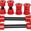 Club Car Precedent Golf Cart Suspension Kit - Front Lower Spring & Upper A Arm Polyurethane Bushings and Sleeves for 2004-Up Precedent, Replace Parts 102289901