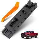 Driver Side Power Seat Adjustment Switch Fit for Ford Escape Explorer Expedition F150 F250 F350 2009-2019, Lincoln MKX MKZ, Mercury Milan 2006-2010, Replace 9L3Z-14A701-FB, 6L2Z14A701FAA