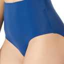 Amazon Essentials Women's High Waist Swim Bottom (Available in Plus Size) (Medium, Deep Blue)