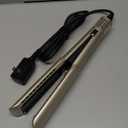 Hair Straightener - 2 in 1 Wet to Dry Hair Dryer and Straightener with High-Speed Airflow + Rapid Heat-Up + Customizable Temperature + LCD Display & Auto Shut-Off + No Heat Damage (Pure Gold)