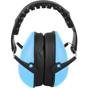 Soundproof Earmuffs for Kids Sleeping Children Safety Mini Noise Reduction Ear Muffs, Sky Blue