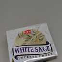 White sage cones pack of 12 ,10 cones Each Total 120 cones -HEM INCENSE