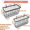 2PCS Rabbit Hay Feeder,Bunny Hay Feeder Rack with Metal Frame for Guinea Pig Chinchilla,Large Heavy-Duty Hay Holder Feeders for Rabbits Guinea Pigs, Small Animal Cage Accessories