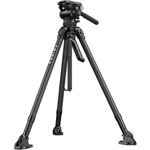 SmallRig x Potato Jet Tribex Hydraulic Carbon Fiber Tripod, Fast Extend Camera Video Tripod with 4-Step Counterbalance Fluid Head, Step-Less Damping on Pan/Tilt, Load 13.2lbs for DSLR(Standard Series)