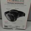 Helix Foldable Headphones, Black