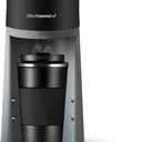 Elite Gourmet EHC323X Rapid Brew Technology 2-in-1 Capsule Coffee Maker, 6~12oz Brewing Capacity, K-Cups and Grounds, Adjustable Mug Height, Reusable Filter, Black