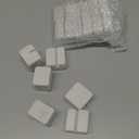 AceOrbit 12 Pieces Mini White Marble Business Card Holders Elegant Table Number Stands Small Sign Display for Weddings Reception Corporate Events or Party Decoration