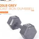 CAP Barbell Cast Iron Hex Dumbbell | Multiple Options