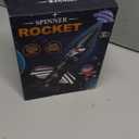 Rocket Launcher for Kids, Self Launching Motorized Air Rocket Toy, Outdoor Toys for Ages 8-12, Model Rockets with Parachute Safely Land, Spaceship Launch up to 200 ft Birthday Gifts for Boys