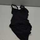 SHAPERX Women's Seamless Shapewear Bodysuit Tummy Control Body Shaper Waist Defining Body Suit (Black (Brief)), Size XS/S