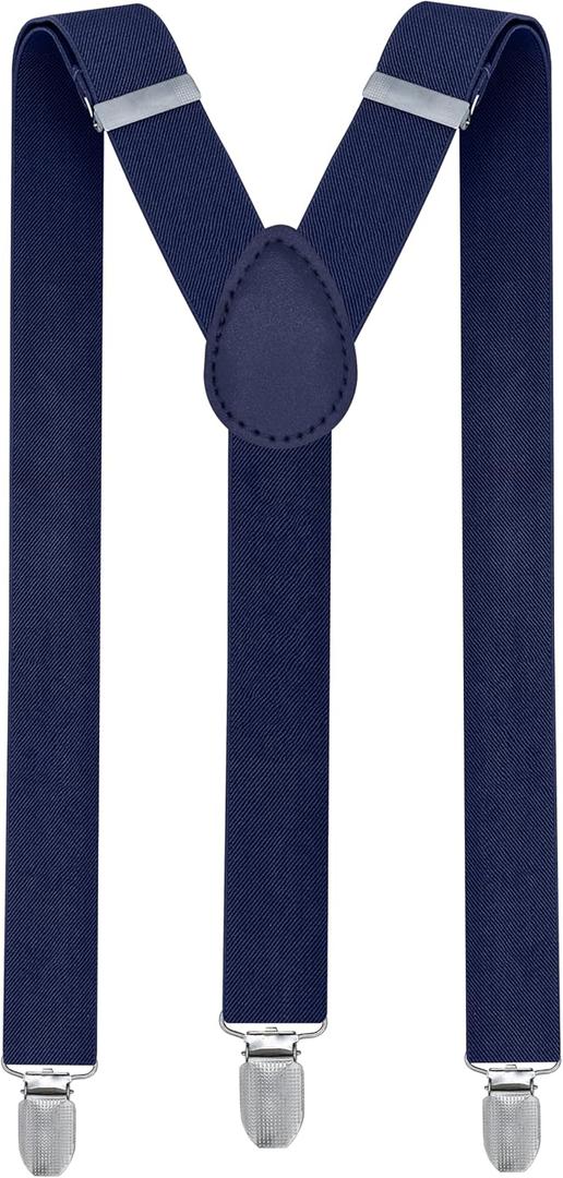 6 x trilece Child Kids Boys Girls Toddlers Infant Baby Suspenders Adjustable Y Back Suspenders (5 Months to 6 Years)