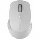 Rapoo 1680 Silent Wireless Mouse, 2.4GHz Cordless with USB Receiver, 1K DPI, 3 Buttons Computer Mouse with 12M Battery Life, Ambidextrous Computer Mice for PC/Tablet/Laptop, White