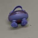 Scalp Massager Electric, Portable Scalp Massager Tool, Waterproof Head Massage Stress Relax, Hair Massagers with 3 Speed Modes & 8 Massage Claws (Purple)