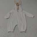 Newborn Baby Boy Girl Romper Cotton Cute Bunny Long Sleeves Zipper Hoodie Infant Bodysuits Jumpsuit Outwear, 59