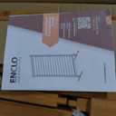 Enclo Convertible Freestanding/Surface Mounted Privacy Screen, Cedar Wood