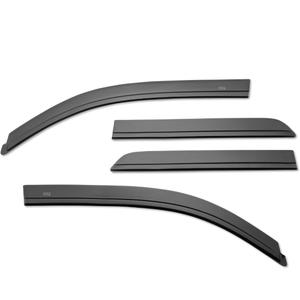 Husky Liners Low Profile Ventvisor Rain Guards | Fits 2022-2026 Ford Maverick | Front & Rear, 4-pc Smoke - 2854098