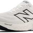 New Balance Men's Fresh Foam X 860 V14 Running Shoe, US 10.5 X Wide, White Black Sea Salt, Size 10