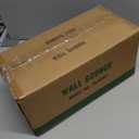 Rustic Wall Sconce Lantern Light, Vintage Wall Light Fixture with E26 Base,with Glass Shade, Waterproof Wall Mounted Lighting Fixture with Frosted Shade for Porch Garage Room W7 x H15