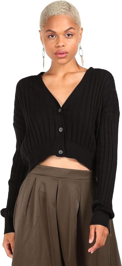Saturn Black Women's Top Long Sleeve S
