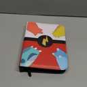 Trading Card Binder 4 Pocket, Card Binder 400 Pockets Card Book Holder with 50 Removable Sleeves, Portable Collectible Game Card Albums Gifts (Small)