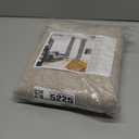 YoungsTex Dark Oatmeal Linen Curtains for Living Room - Tan Burlap Window Drapes Light Filtering with Back Tab Rod Pocket Semi Sheer Privacy for Farmhouse Bedroom, 2 Panels, 52 X 72 Inch