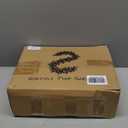 Fovths 5 Pieces 12 Ft Christmas Garlands with Norfolk Pine Garland Rustic Cow Bells Velvet Bow Light String for Christmas Table Fireplace Mantle Home Decor