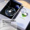 I Love You Gifts, K9 Crystal Suncatcher - Rainbow Maker Gift for Her Him Wife Girlfriend Husband, Couples Gifts for Anniversary, Christmas, Hanging Crystals Ornament