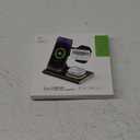 3 in 1 Foldable Charging Station for Apple Products,Wireless Charger for iPhone 17 16 15 14 13 12 Pro Max,Travel Dock Adapter&Light for iWatch Series 11 10 9 Ultra 3/2 SE 3/2,for AirPods 4 3 2 Pro 3/2 (White)