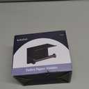 SetSail Toilet Paper Holder with Shelf Adhesive or Screw Bathroom Toilet Paper Roll Holders Wall Mount Matte Black Tissue Holder for Bathroom Hardware Accessories (1 Pack)