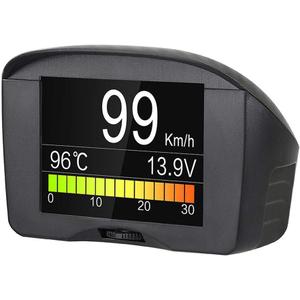 LOOKPET OBD2 Code Reader Head Up Display with Display Battery Voltage, Engine Temperature & Charging Voltages, Overspeed Alarm