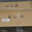 JERANDO Modern Semi Flush Mount Ceiling Light, 3-Light Glass Globe Ceiling Light Fixture, Matte Black Mid Century Sputnik Chandelier for Living Room, Bedroom, Hallway, Kitchen (Blub Included)